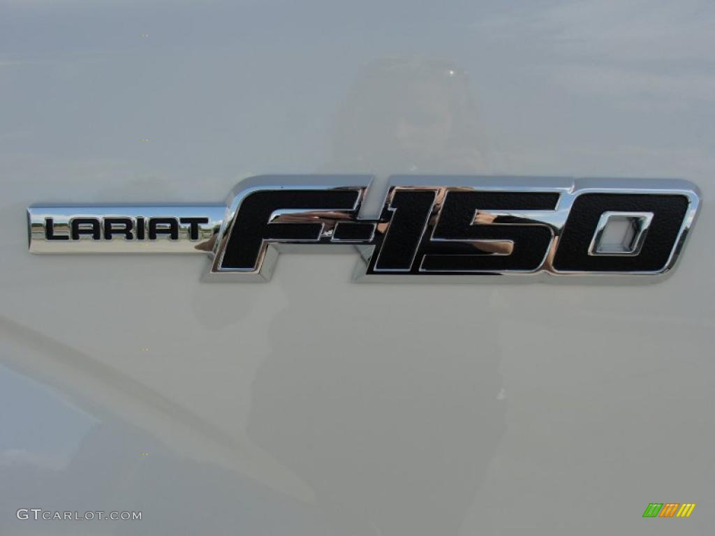 2011 F150 Lariat SuperCrew - White Platinum Metallic Tri-Coat / Pale Adobe photo #13