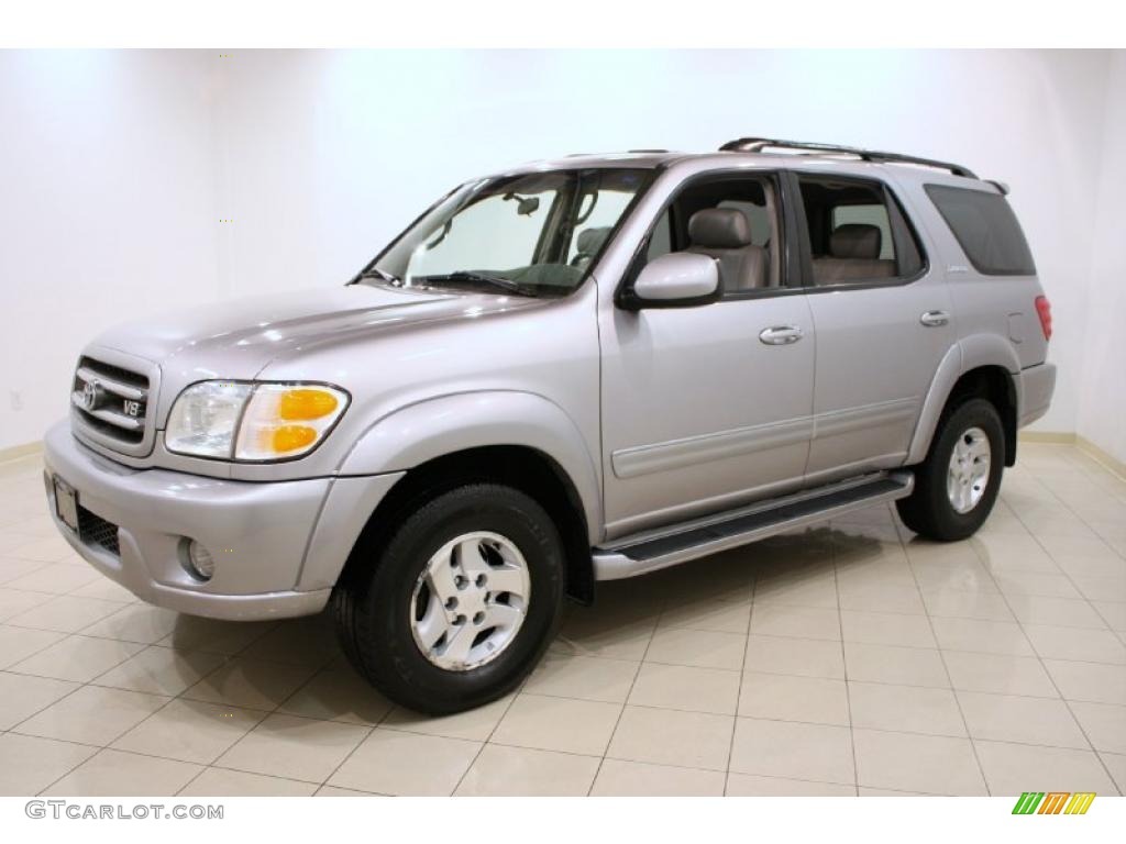 Silver Sky Metallic 2001 Toyota Sequoia Limited 4x4 Exterior Photo #47666647