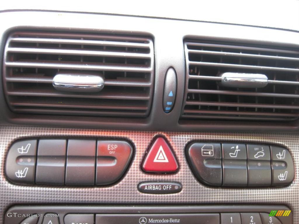 2002 C 32 AMG Sedan - Tectite Grey Metallic / Charcoal photo #12