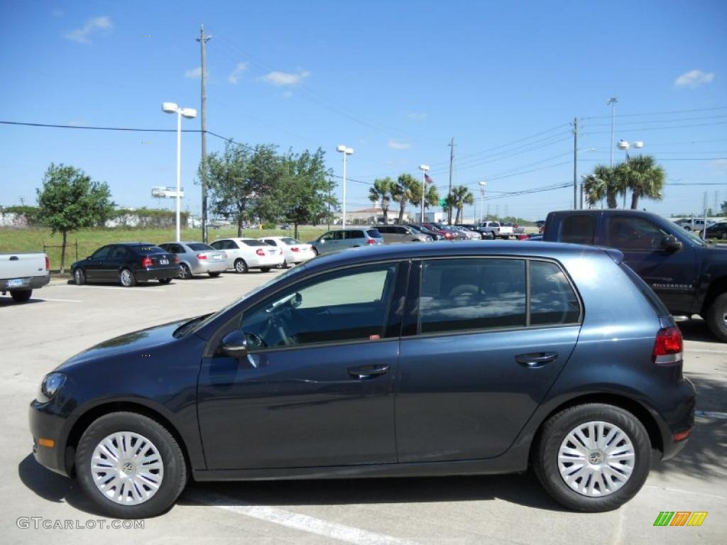 Blue Graphite Metallic 2011 Volkswagen Golf 4 Door Exterior Photo #47668738