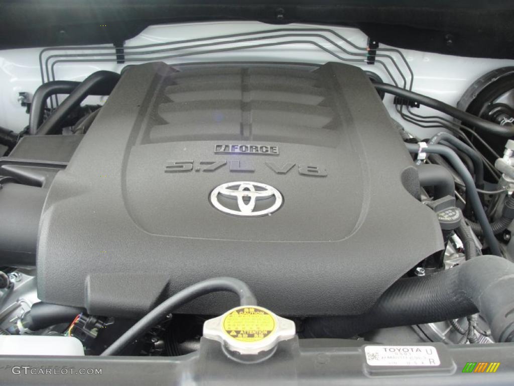 2011 Toyota Tundra Texas Edition Double Cab 5.7 Liter i-Force DOHC 32-Valve Dual VVT-i V8 Engine Photo #47669005