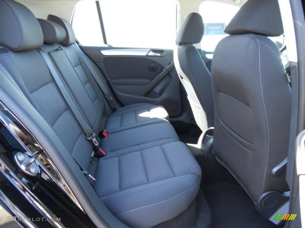 Titan Black Interior 2011 Volkswagen Golf 4 Door Photo #47669218