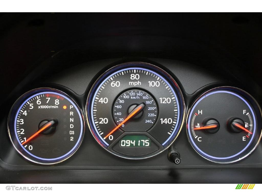 2004 Honda Civic LX Sedan Gauges Photo #47669395