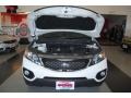 2011 Snow White Pearl Kia Sorento LX  photo #20