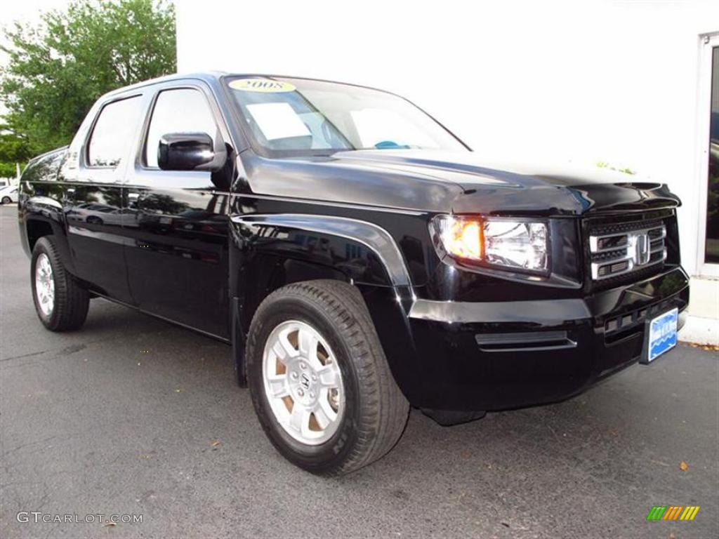 2008 Ridgeline RTL - Formal Black / Gray photo #1