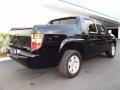 2008 Formal Black Honda Ridgeline RTL  photo #3