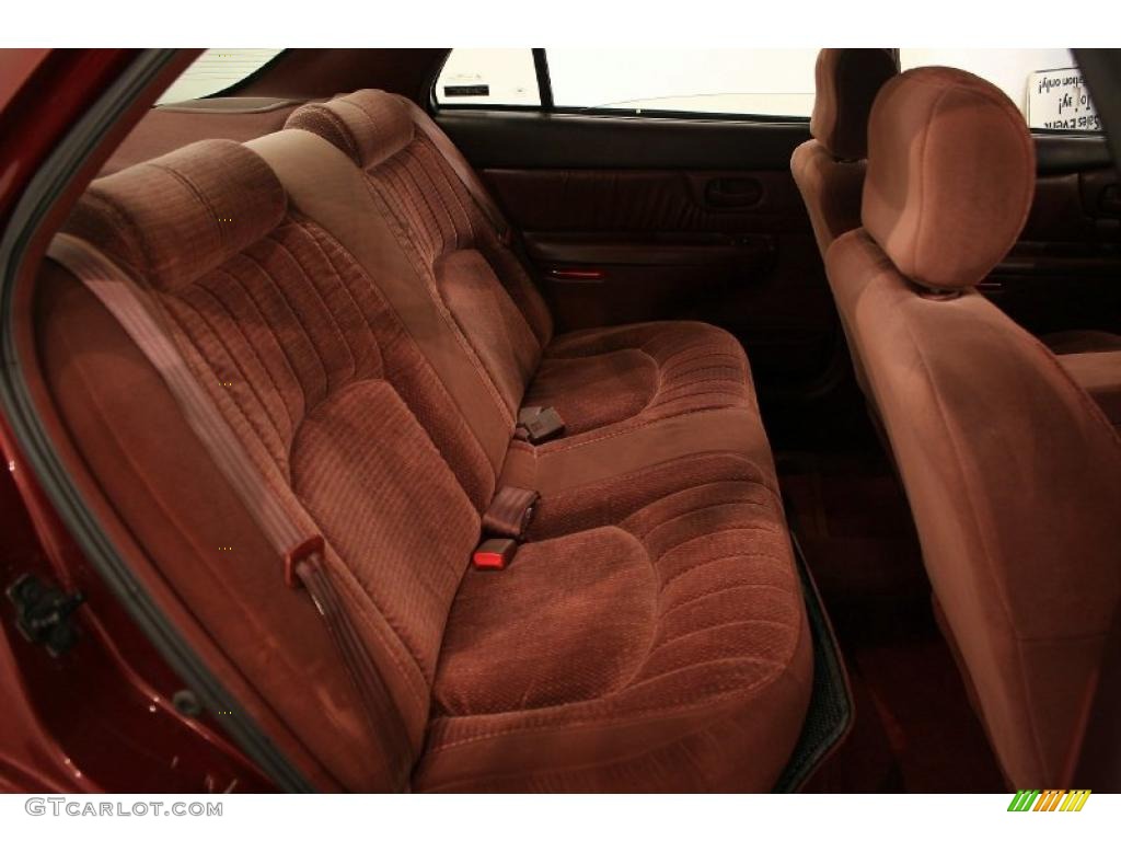 Bordeaux Red Interior 1998 Buick Century Custom Photo #47672092