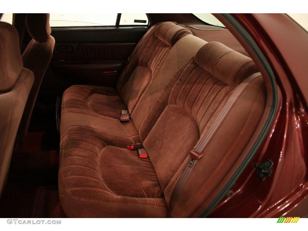 Bordeaux Red Interior 1998 Buick Century Custom Photo #47672107