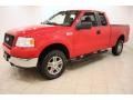 2005 Bright Red Ford F150 XLT SuperCab 4x4  photo #3