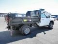 Summit White - Sierra 3500HD Work Truck Regular Cab Chassis Dump Truck Photo No. 13