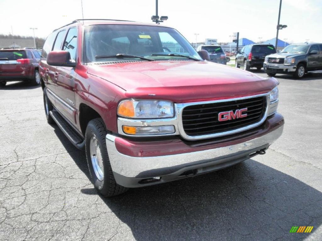 Garnet Red Metallic 2002 GMC Yukon XL SLT 4x4 Exterior Photo #47673328