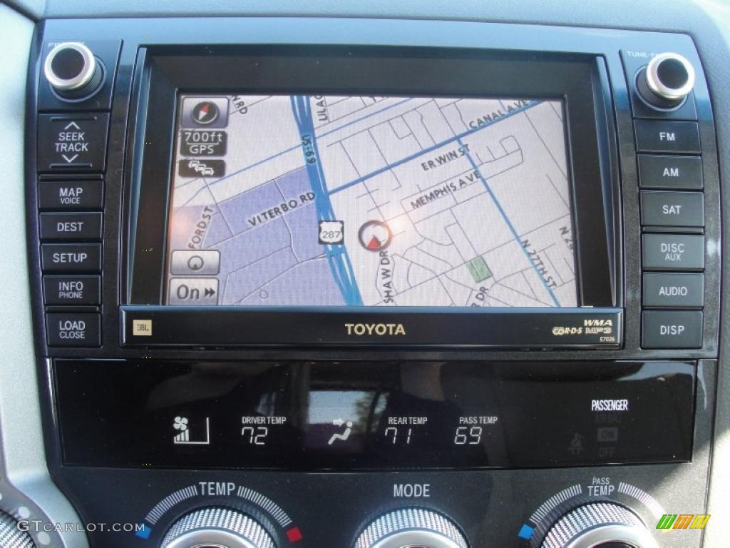 2010 Toyota Sequoia Platinum Navigation Photo #47673625