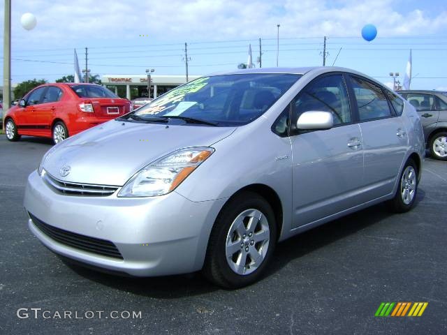 2008 Prius Hybrid - Classic Silver Metallic / Gray photo #3