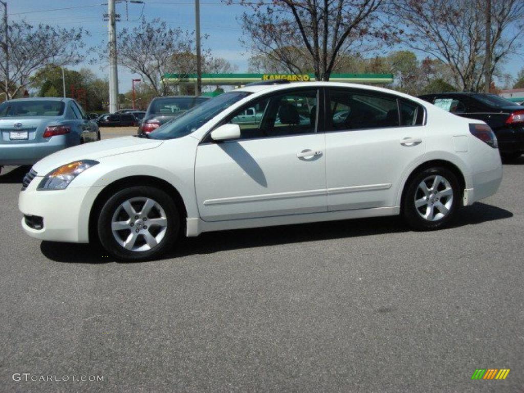 Winter Frost Pearl 2008 Nissan Altima 2.5 SL Exterior Photo #47675002