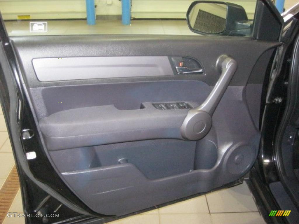 2008 CR-V LX 4WD - Nighthawk Black Pearl / Black photo #15