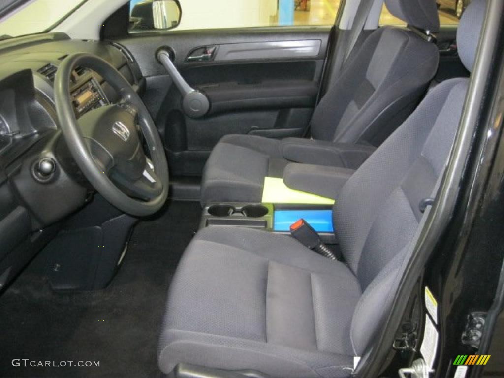 2008 CR-V LX 4WD - Nighthawk Black Pearl / Black photo #17