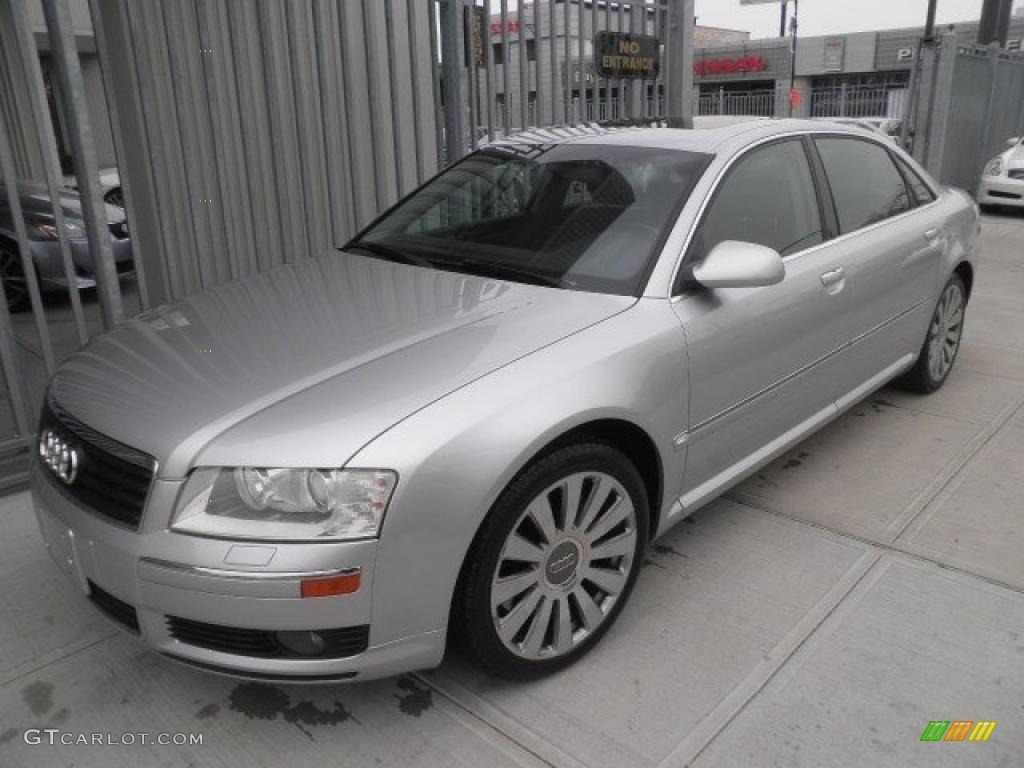 Light Silver Metallic 2005 Audi A8 L 4.2 quattro Exterior Photo #47675635