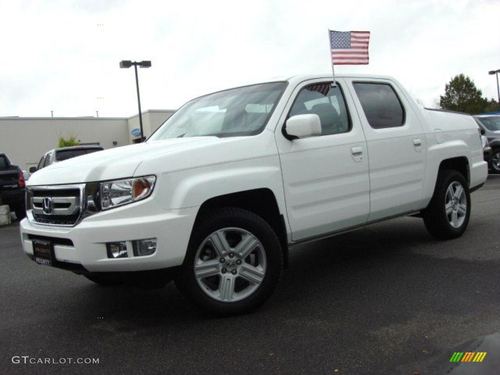 White 2009 Honda Ridgeline RTL Exterior Photo #47675695