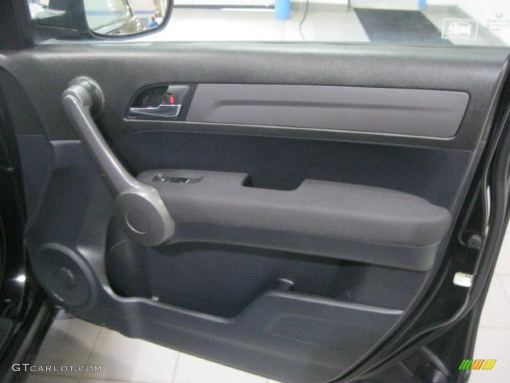 2008 CR-V LX 4WD - Nighthawk Black Pearl / Black photo #30