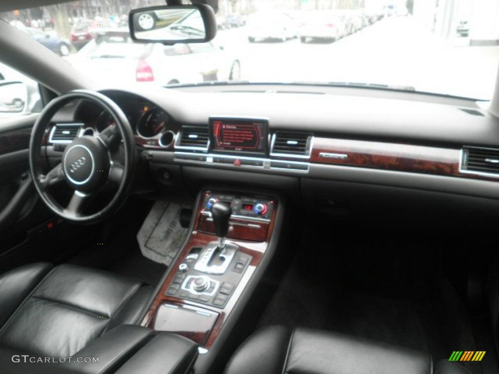 2005 Audi A8 L 4.2 quattro Black Dashboard Photo #47675794