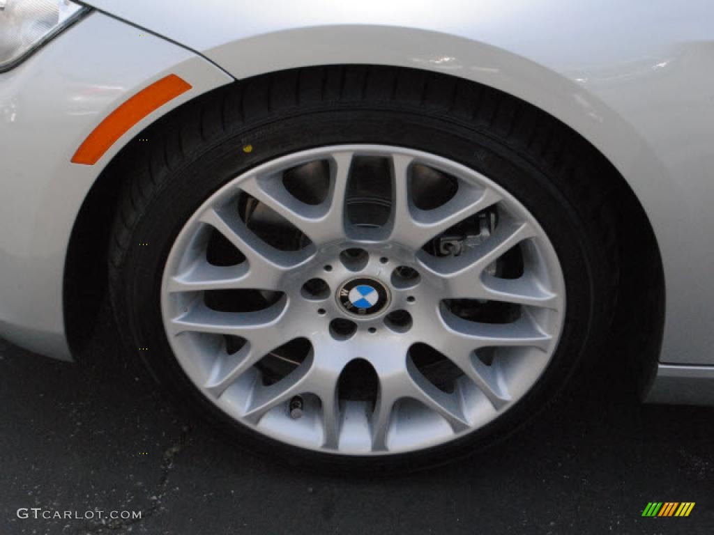 2008 3 Series 328i Coupe - Titanium Silver Metallic / Black photo #19