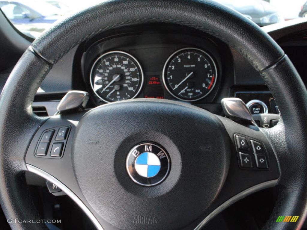 2008 3 Series 335i Convertible - Jet Black / Black photo #15