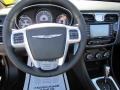 Black 2011 Chrysler 200 Touring Convertible Steering Wheel