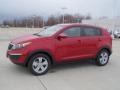 2011 Signal Red Kia Sportage LX  photo #3