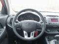 Black 2011 Kia Sportage LX Steering Wheel