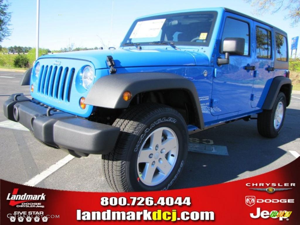 Cosmos Blue Jeep Wrangler Unlimited