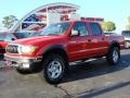 2004 Radiant Red Toyota Tacoma V6 PreRunner TRD Double Cab  photo #5