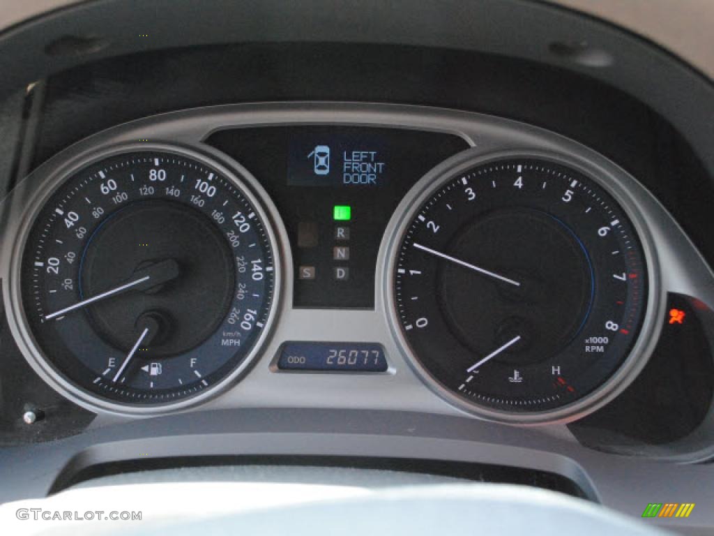 2009 Lexus IS 250 Gauges Photo #47677753