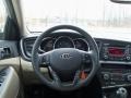 Beige 2011 Kia Optima LX Dashboard