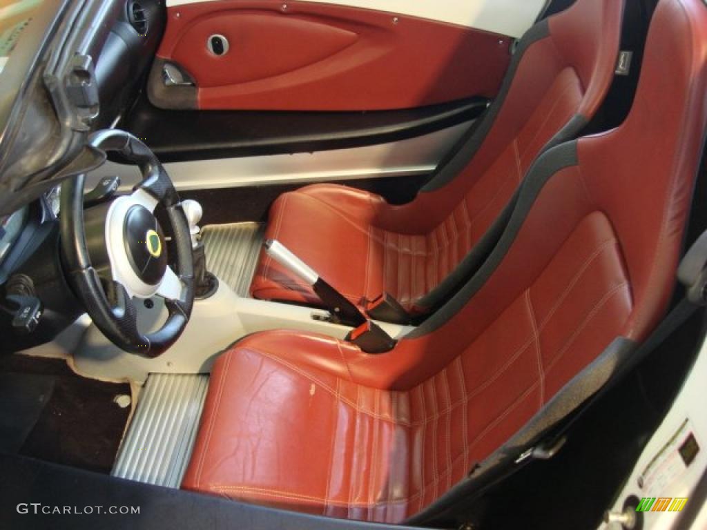 Red Interior 2006 Lotus Elise Standard Elise Model Photo #47678098