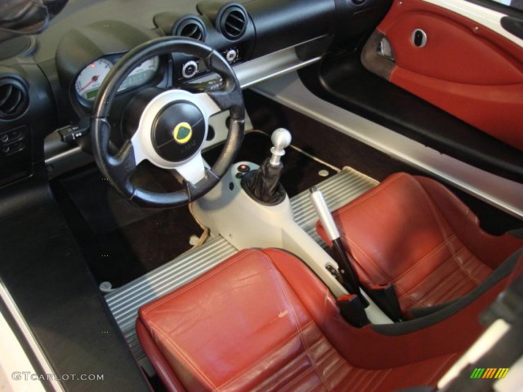 Red Interior 2006 Lotus Elise Standard Elise Model Photo #47678110