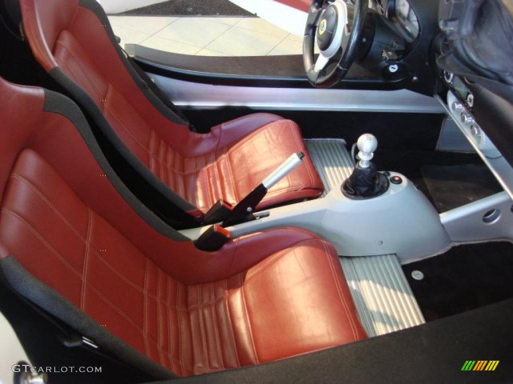 Red Interior 2006 Lotus Elise Standard Elise Model Photo #47678125