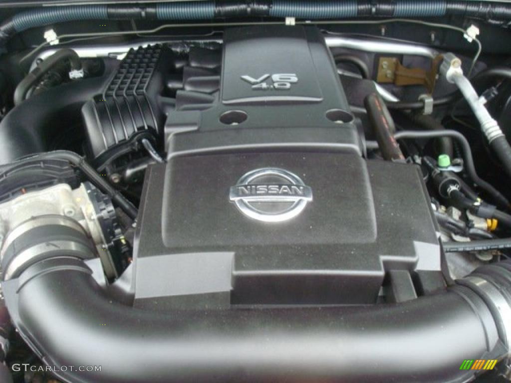 2007 Nissan Xterra SE 4x4 4.0 Liter DOHC 24-Valve VVT V6 Engine Photo #47678605