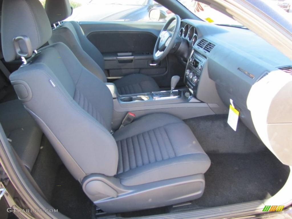 Dark Slate Gray Interior 2011 Dodge Challenger SE Photo #47679052