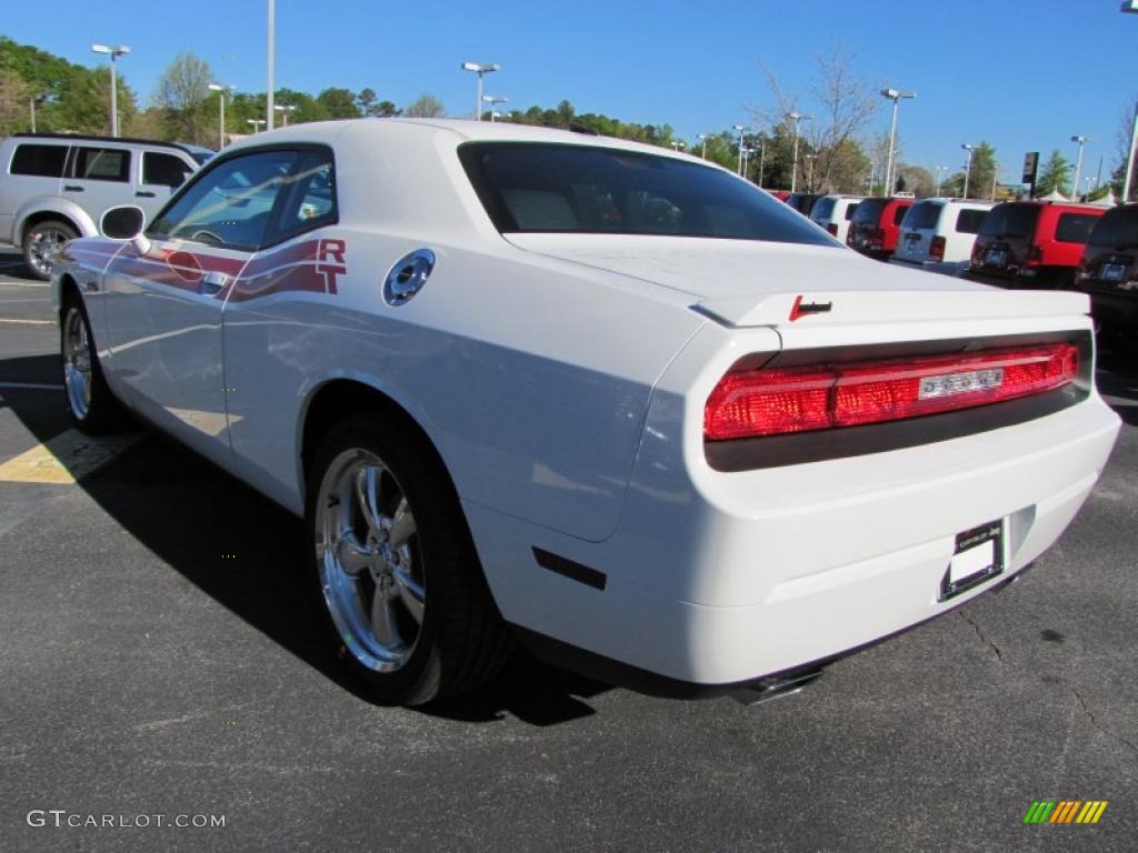 2011 Challenger R/T Classic - Bright White / Dark Slate Gray photo #2