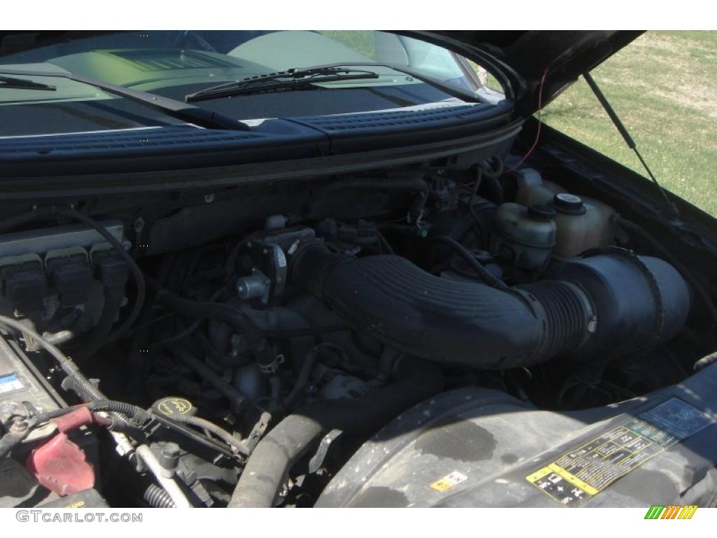 2004 F150 XL Regular Cab 4x4 - True Blue Metallic / Dark Flint photo #19
