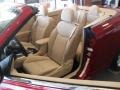  2011 200 Touring Convertible Black/Light Frost Beige Interior