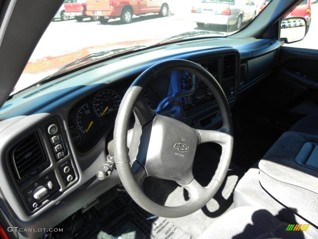 1999 Silverado 1500 Z71 Extended Cab 4x4 - Victory Red / Medium Gray photo #3