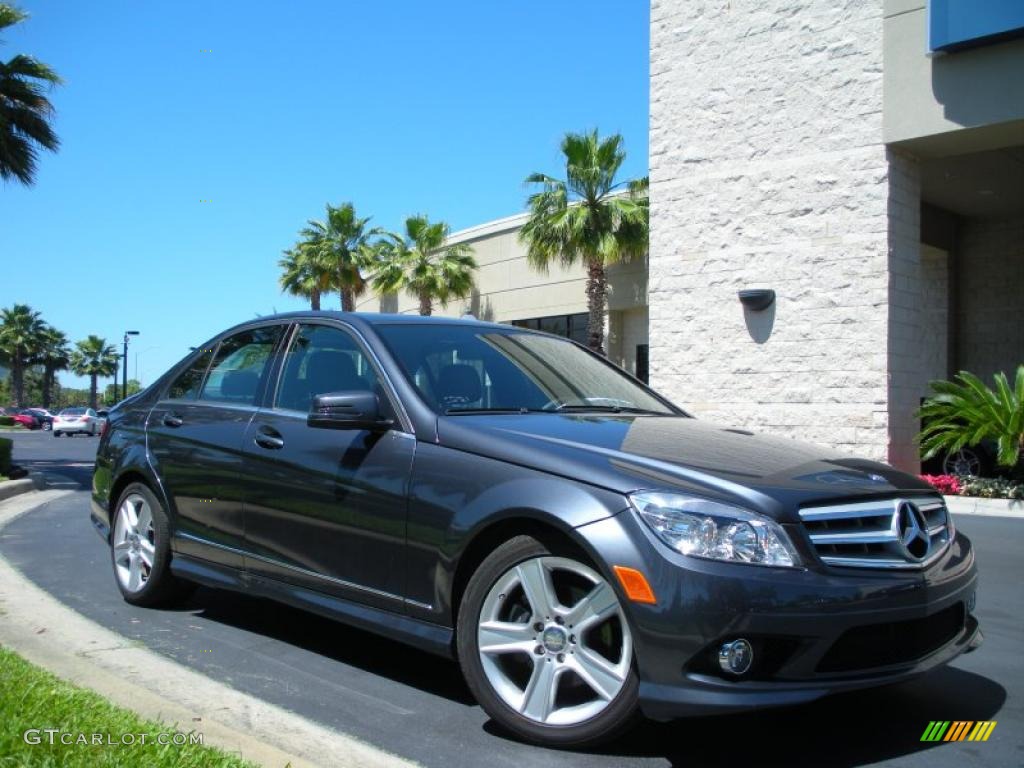 Steel Grey Metallic 2010 Mercedes-Benz C 300 Sport Exterior Photo #47680897