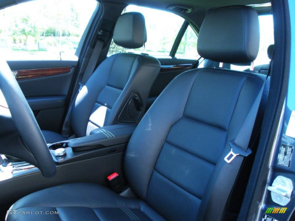 Black Interior 2010 Mercedes-Benz C 300 Sport Photo #47681026