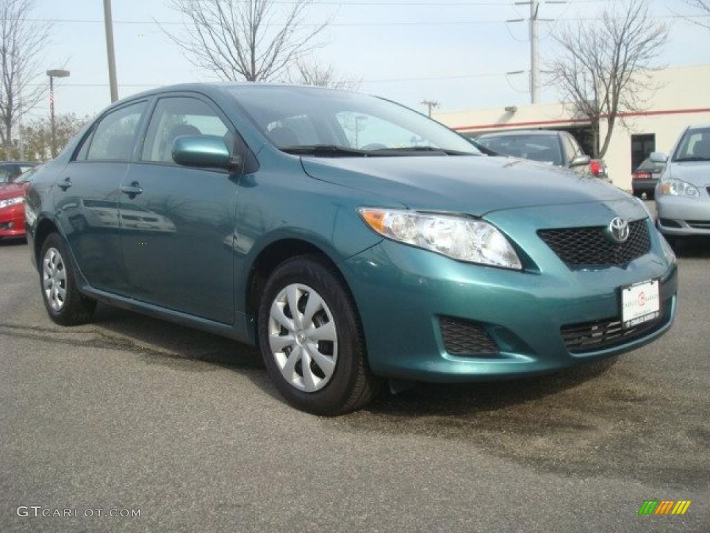 2010 Corolla LE - Capri Sea Metallic / Ash photo #1