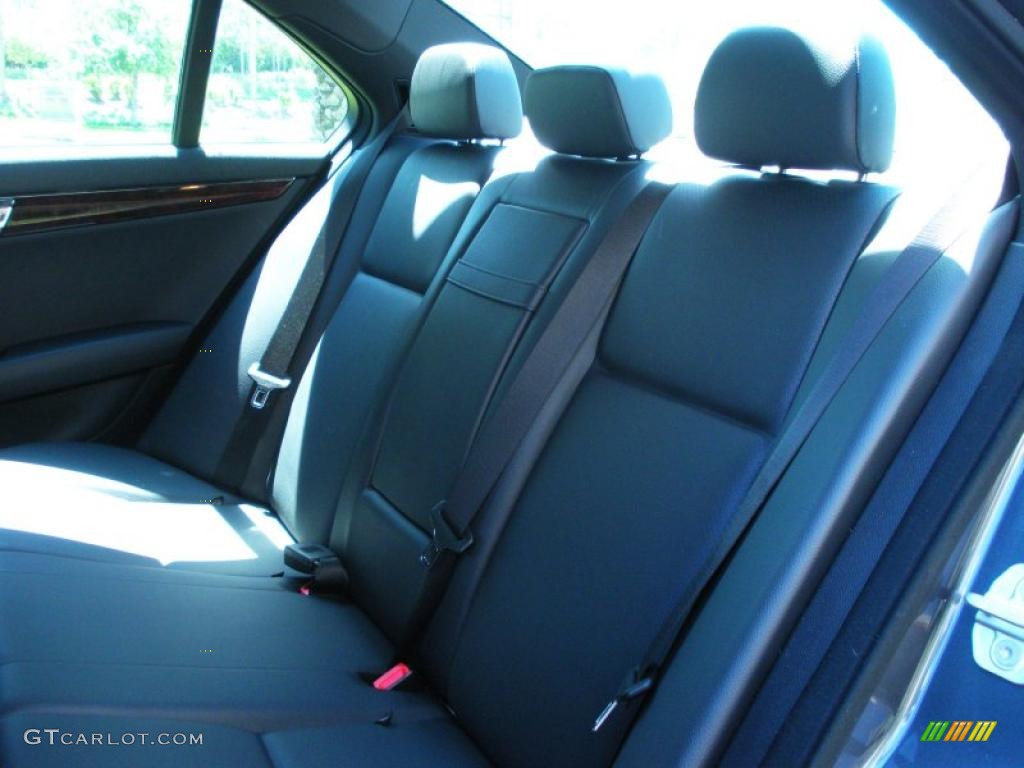 Black Interior 2010 Mercedes-Benz C 300 Sport Photo #47681056