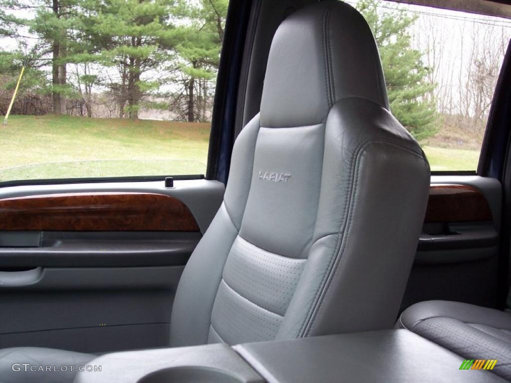 Medium Flint Interior 2002 Ford F350 Super Duty Lariat Crew Cab Dually Photo #47681224