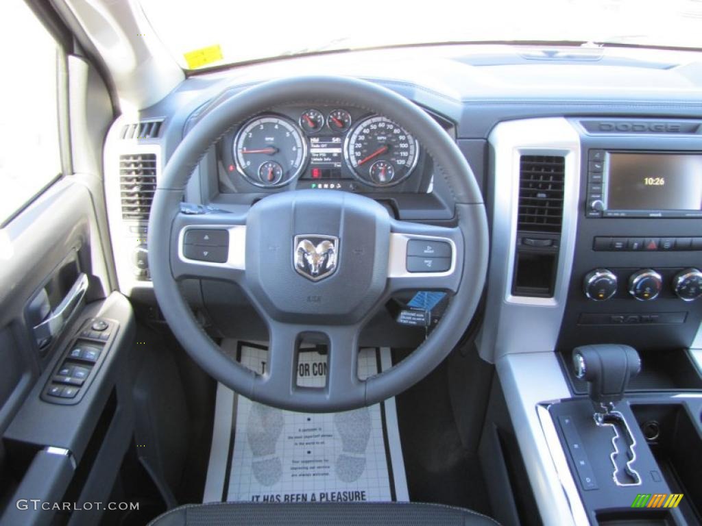 2011 Ram 1500 Sport Quad Cab - Bright White / Dark Slate Gray photo #11