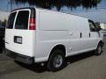 Summit White 2008 Chevrolet Express 2500 Cargo Van Exterior