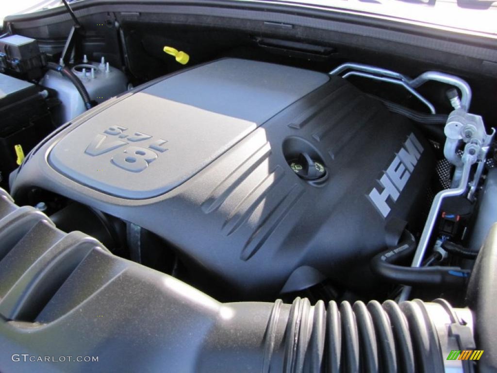 2011 Dodge Durango Crew Lux 5.7 Liter HEMI OHV 16-Valve VVT MDS V8 Engine Photo #47681815